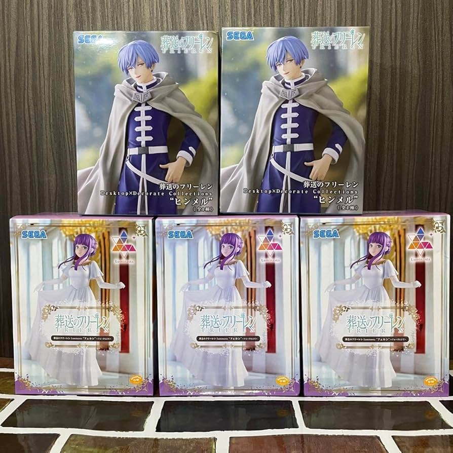 フリーレンフィギュア　5体セット　フリーレン　ヒンメル　フェルン 葬送のフリーレン フリーレン フェルン 5体セット販売 - メルカリ